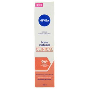 Antitranspirante Nivea Clinical Aerosol Tono Natural 150 Ml