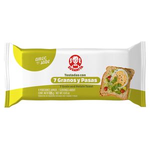 Tostada Susanita 7 Granos 125 G