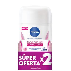 Desodorante NIVEA aclarante stick tono natural (100 gr)