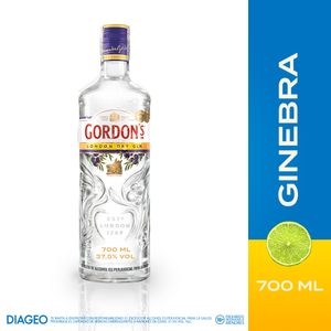 Ginebra Gordon's London Dry Gin 700 Ml