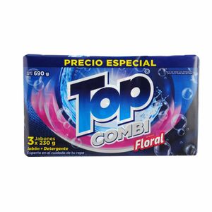 Jabón Top Combi Floral 230 G X3