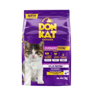 Alimento para Gatos Donkat Gaticos 1 a 12 Meses 1 Kg