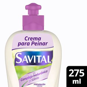 Crema de Peinar Savital Hialuronico 275 Ml