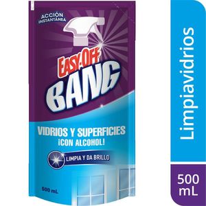 Limpiavidrios Easy Off Cristal con Alcohol Doypack 500ml