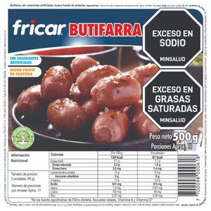 Butifarra Fricar 500 G