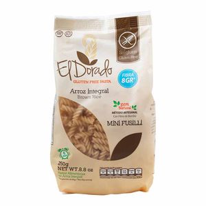 Pasta El Dorado Arroz Integral Minifusili 250 G