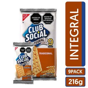 Galleta Club Social Integral 216 G