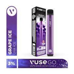Vaporizador Vuse Go Grape Ice 34 Mg 500 Puff