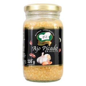 Condimento P&I Ajo Picado en Aceite 220 G