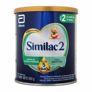 Formula Infantil Similac 2 5Hmos Polvo 350 G