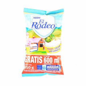 Leche en Polvo El Rodeo 375 G + Gratis 75 G