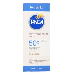 Bloqueador Tanga Facial Color Spf 50 50 Ml