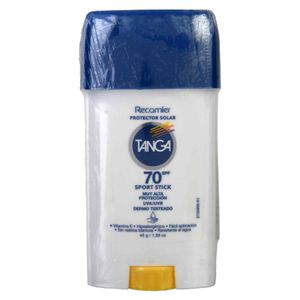 Bloqueador Tanga Facial Corporal Spf 70 Barra 45 G