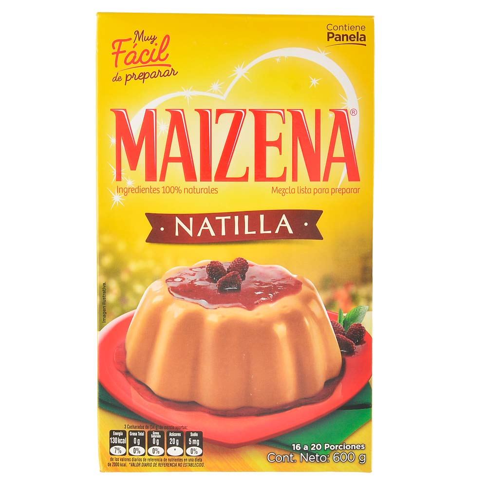 Imagen de Mezcla Maizena para Natilla 600 G MEZC NATILLA MAIZENA LISTA 600 g