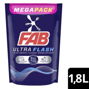 Detergente Líquido Fab Ultra flash 1800 Ml