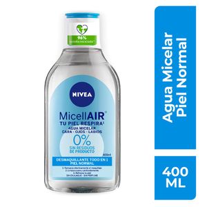 Agua Micelar Nivea Desmaquillante Piel Normal 400 Ml