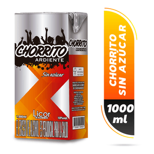 Aguardiente Chorrito sin Azúcar 1 Lt