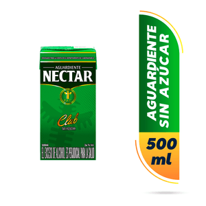 Aguardiente Néctar Club 500 Ml