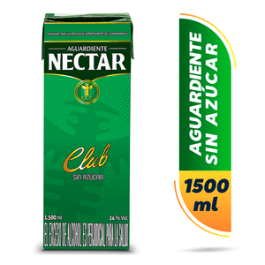 Aguardiente Néctar Club 1,5 Lt