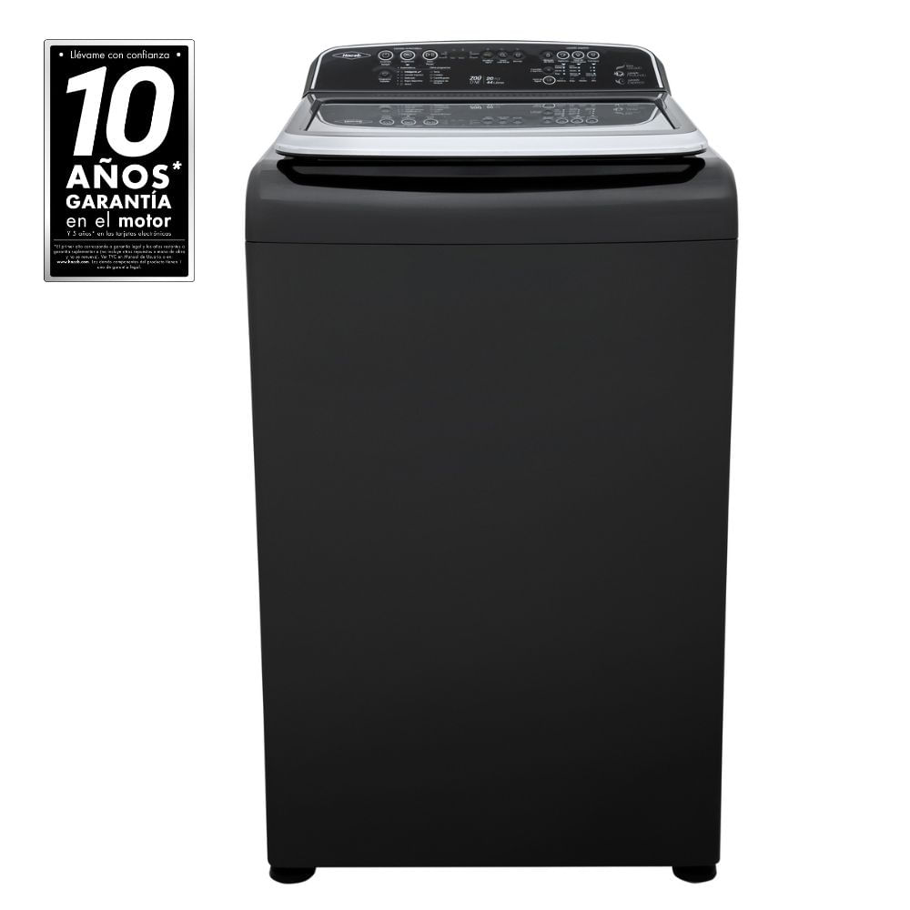 Imagen de Lavadora Carga Superior Haceb ZOÜ 20 Kg (44 Lb) Negro LAV ZOÜ 20 KG D OX