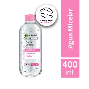 Agua Micelar Garnier Todo en 1 400 Ml
