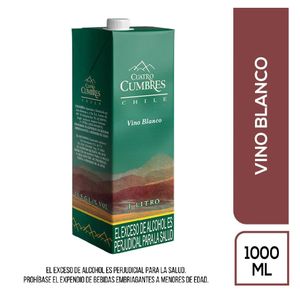 Vino Blanco Cuatro Cumbres 1 Lt