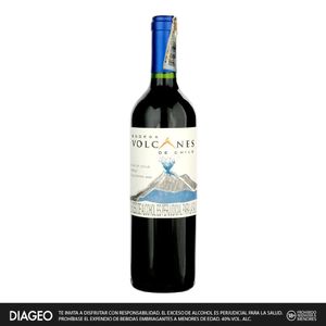 Vino Tinto Volcanes Merlot 750 Ml