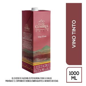 Vino Tinto Cuatro Cumbres 1 Lt