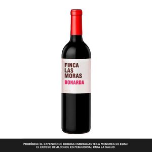 Vino Tinto Finca Las Moras Bonarda 750 Ml