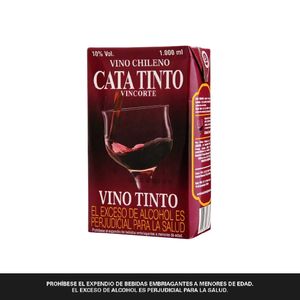 Vino Tinto Cata Vincorte 1000 Ml