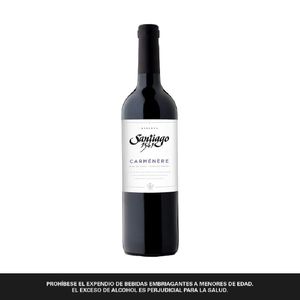 Vino Tinto Santiago 1541 Carmenere Reserva 750 Ml