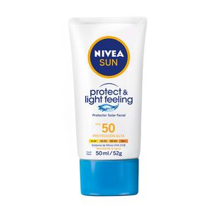 Protector Solar Nivea Corporal Sun Protect & Light Feeling Fps50 50 Ml