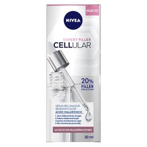 Serum Nivea Cellular Expert Filler Hyalorum Rellenador con Ácido Hialurónico 30 Ml