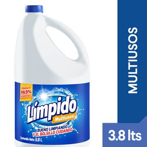 Blanqueador Multiusos Límpido Original 3800 Ml