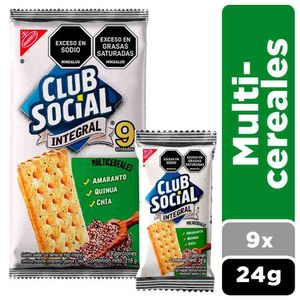 Galleta Club Social Multicereal 216 G