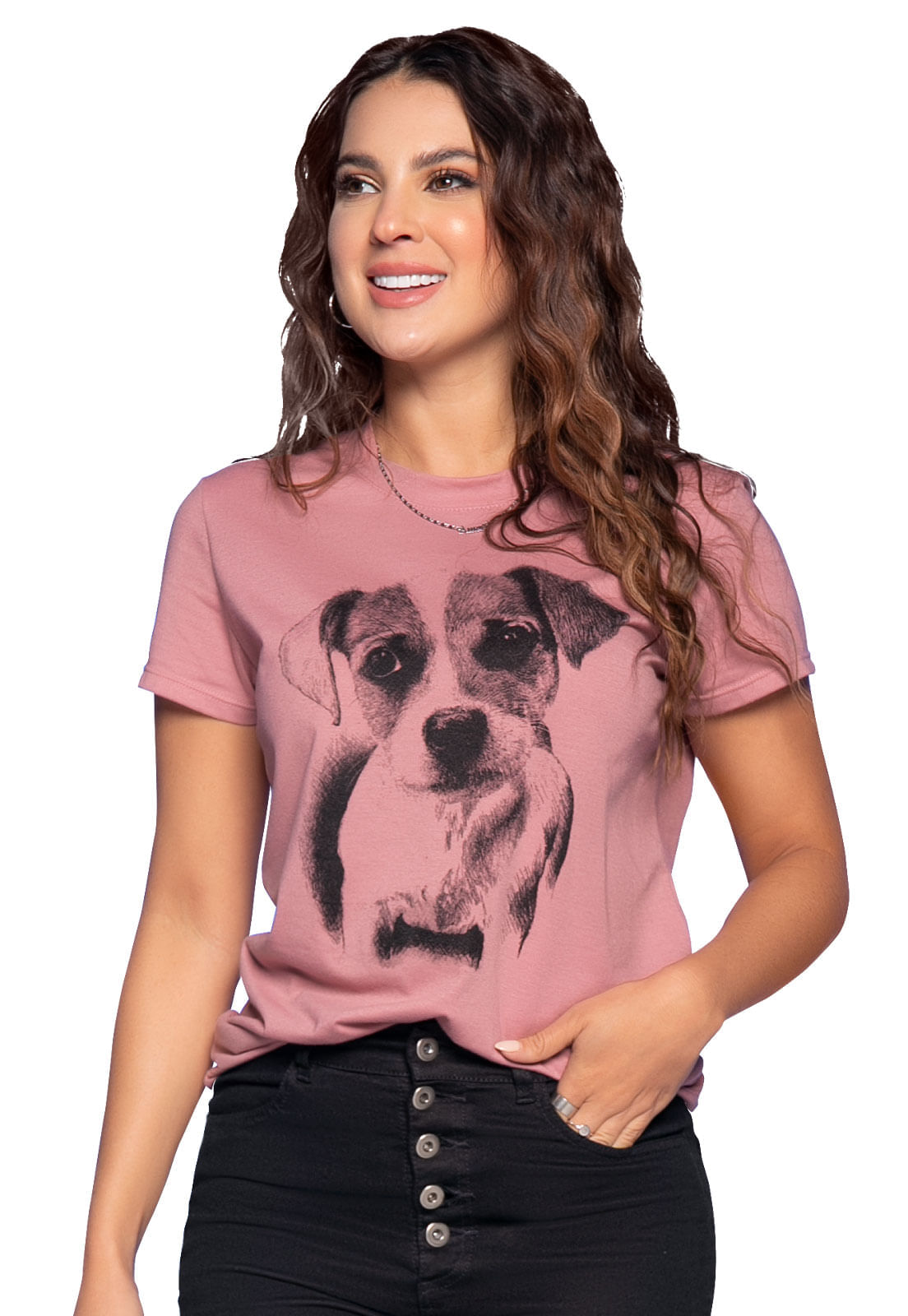 Imagen de Camiseta Mujer Palo De Rosa Atypical 91562