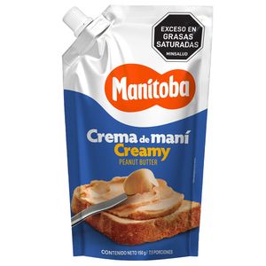 Mantequilla de Maní Manitoba Cremosa 150 G