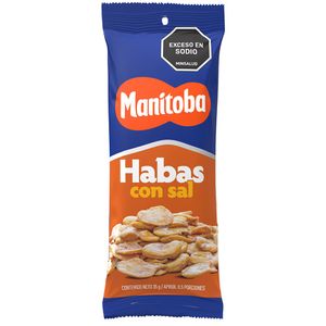 Maní Manitoba Habas Saladitas 35 G