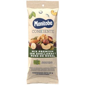 Pasaboca Manitoba Premium Avellanas Nuez 40 G