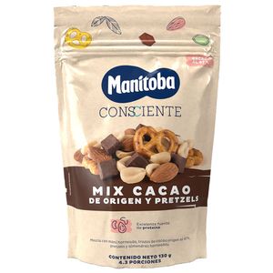 Maní Manitoba Cacao Y Pretzel 130 G