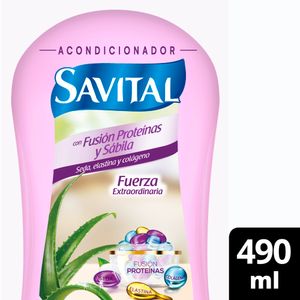 Acondicionador Savital Fusión Proteínas 490 Ml