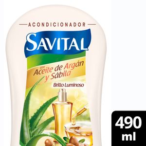 Acondicionador Savital Argán 490 Ml