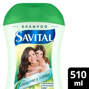 Shampoo Savital Colágeno 510 Ml