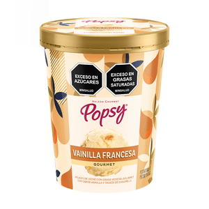 Helado Popsy Vainilla Francesa 600G