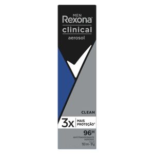Desodorante Rexona Men Aerosol Clinical Expert 150 Ml