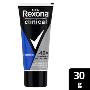 Desodorante Rexona Crema Clinical Clean 30 G