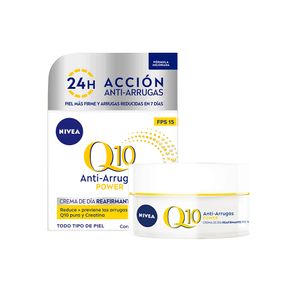 Crema Facial Nivea Reafirmante de Día Q10 Fps 30 x50ml
