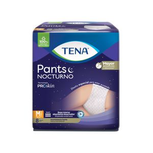 Pañal Tena Pants Nocturno M X8 Unds