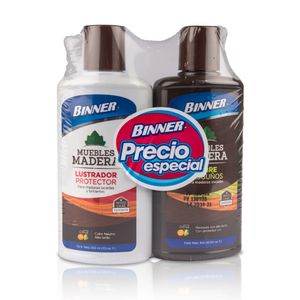 Kit Lustra Protector BINNER más Cubre Rasguños 300ml