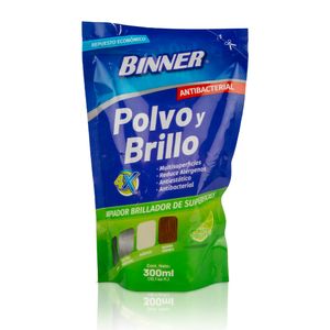 Limpiador Polvo y Brillo BINNER Doypack Citrus 300ml